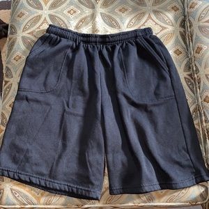 XL Black Men’s Sweat Shorts